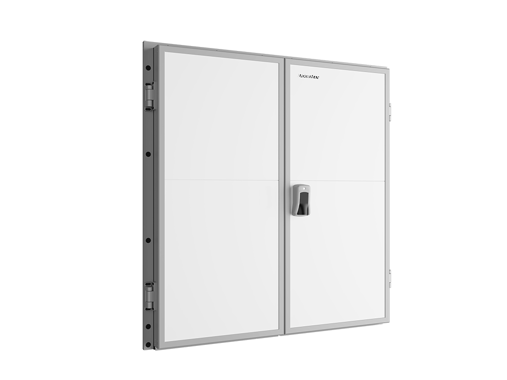 Sanoat ikki qanotli sving eshigi, sovutiladigan xonalar uchun, IDH2-1 seriyasi